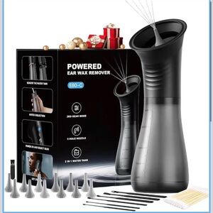 Black Powered Ear Wax Remover